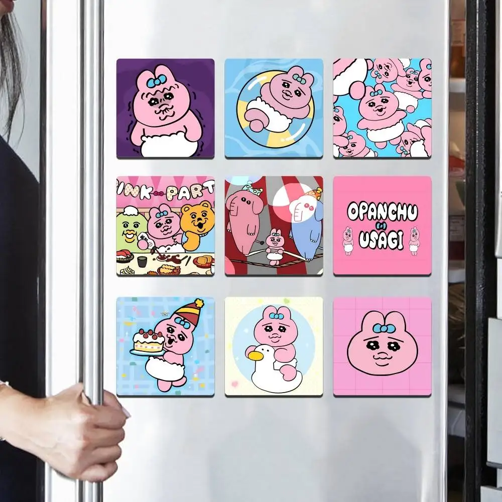 O-Opanchu Usagi Pattern Refrigerator Magnets Personalized Photo Refrigerator Magnets High-end Refrigerator Photo Magnets