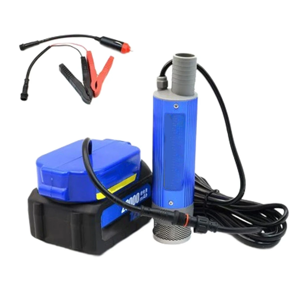 12V 24V Cordless Lithium Pump for Diesel Water Transfer with 5 M Lifting Capacity Flow Rate 40 Liters Per Minute