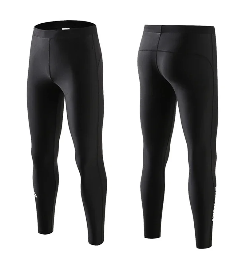 Men Lycra Rash Guard Surf Diving Pants High Elastic Tight Long Rashguards Swimsuit Sunscreen Swimming