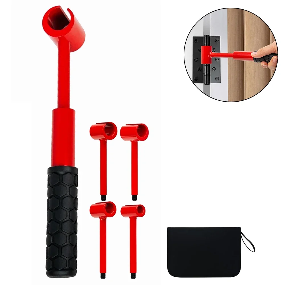 

4-in-1 Hinge Gap Adjustment Wrench Set Heavy Door Hinge Adjustment Tool Multi-Size For Door Cabinet Alignment