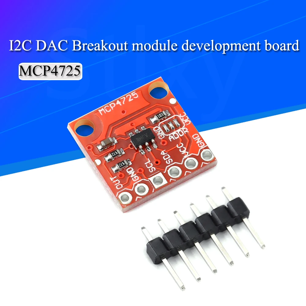 MCP4725 I2C DAC Breakout module development board MCP4725