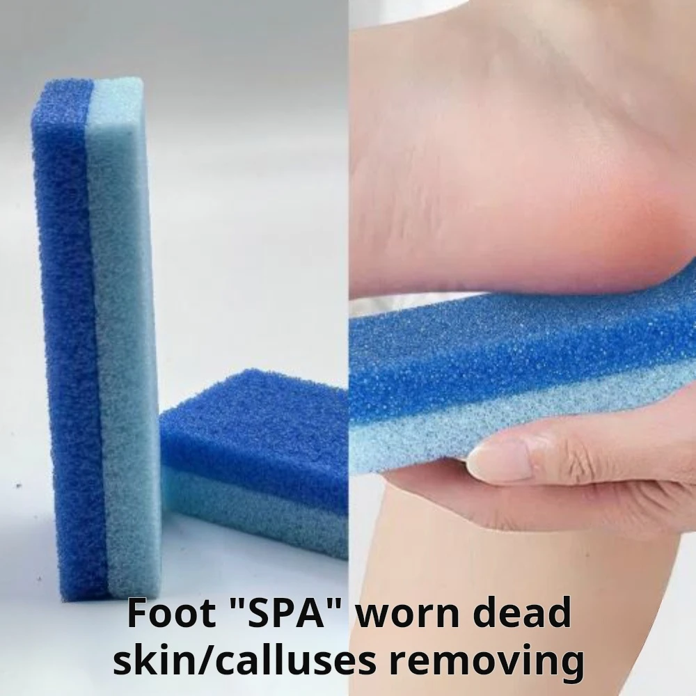 vendita all'ingrosso Pedicure Esfoliazione dei piedi Rimuove la pelle morta e le piedi Spugna pomice Pietra per una pelle liscia e morbida - Strumento per la cura dei piedi