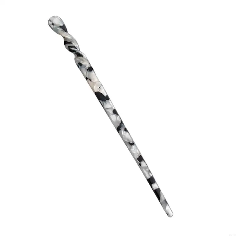 U0DE Элегантное мраморное украшение для волос для традиционных причесок и причесок в виде булочек