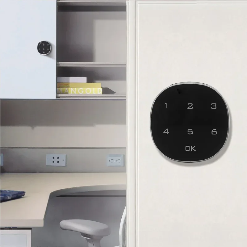 Anticlockwise Lock Digital Password Smart Door Lock Electric Cabinet Code Combination Password Battery Wooden Door Cabinet Lock