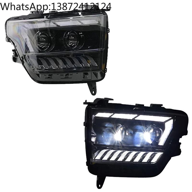 

For 2022-2023 WEY Tank 500 Head Lamp Light Upgrade LED Head Light DRL Headlights Assembly Front Lamp DRL