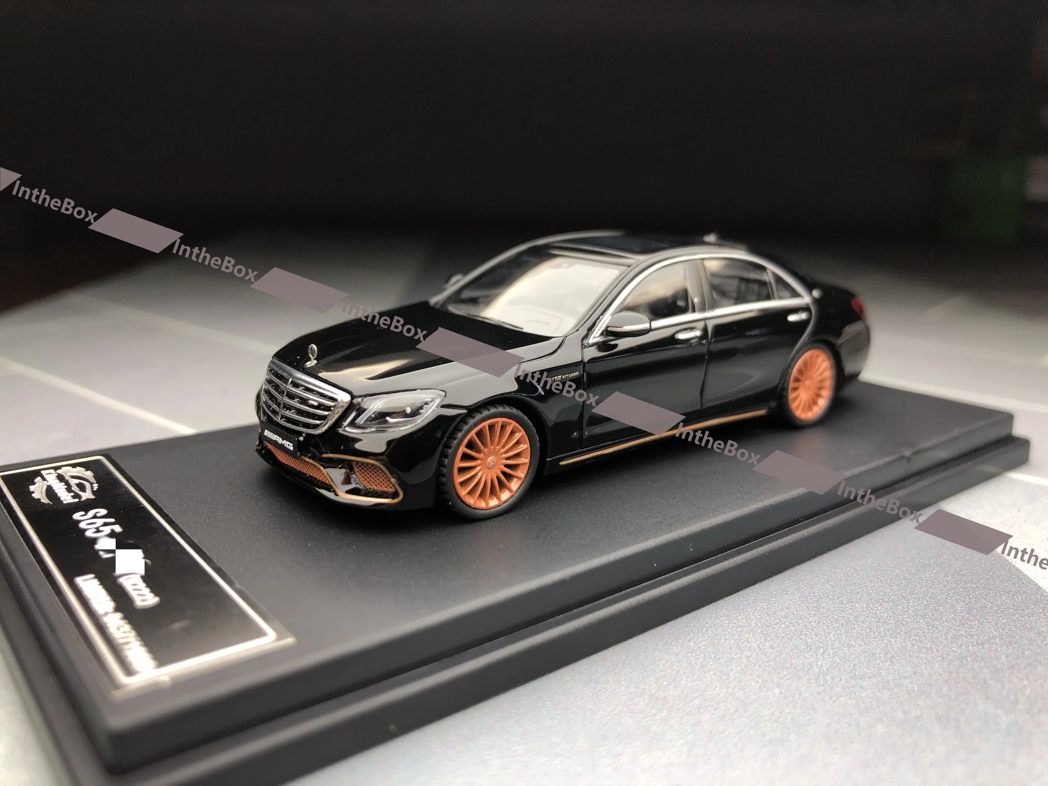 King Model 1/64 S-Class W222 Final Edition Diecast Model Car Collection Limited Edition Hobby Toys