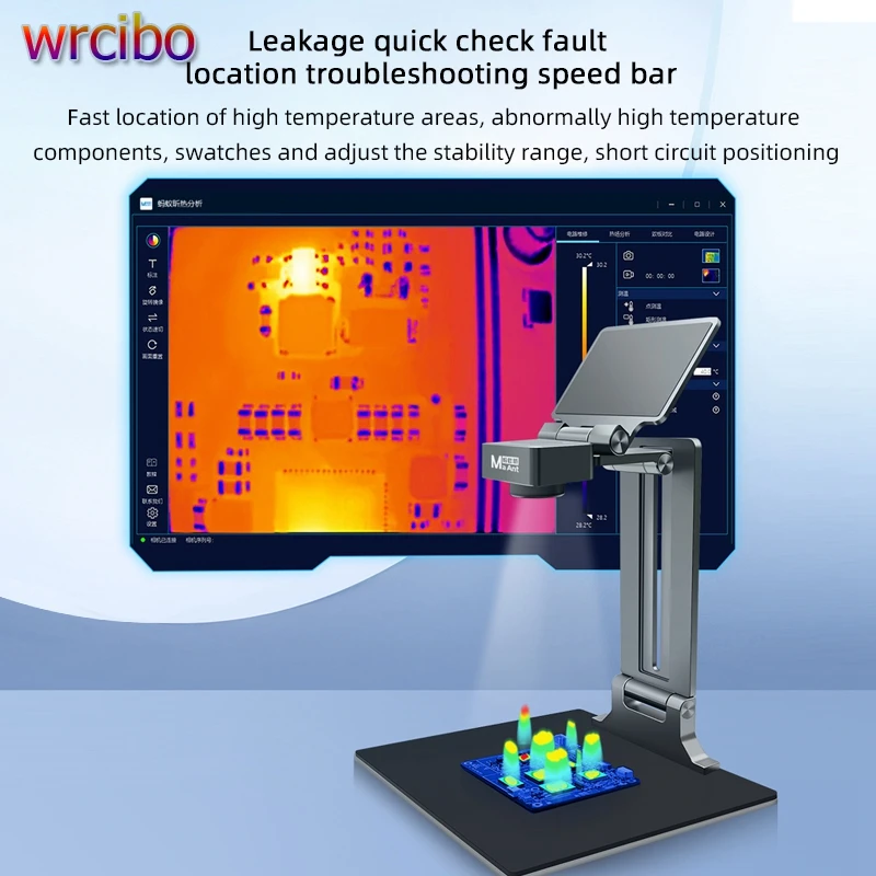 

MaAnt RC-3 3D инфракрасный тепловизор, термометр короткого замыкания для утечки материнской платы и быстрого позиционирования неисправностей, ремонта