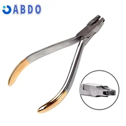 Dental Crimpable Hook Placement Plier Stainless Steel Free Hook Clamp Forceps Orthodontic Pliers Instrument Tools Dentist