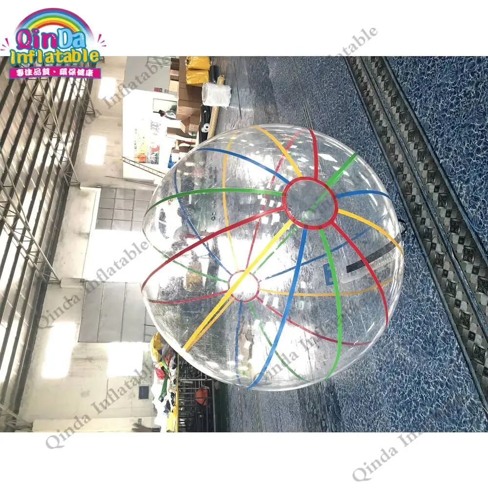 Brinquedos de piscina resistentes ao desgaste, bola inflável para dançar, bola inflável para andar na água ao ar livre
