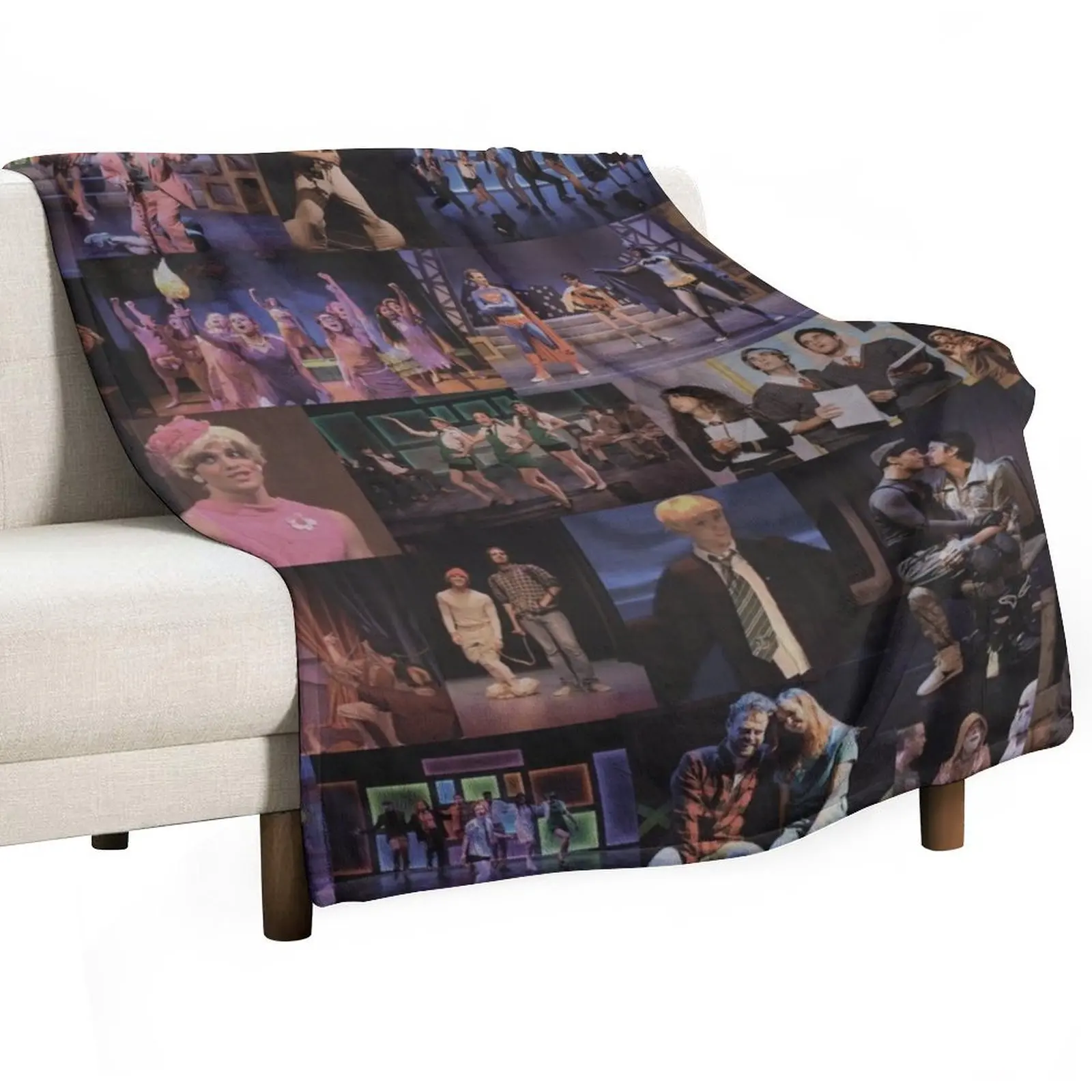 

Starkid Collage Throw Blanket Flannel Fabric For Decorative Sofa Baby Heavy Blankets