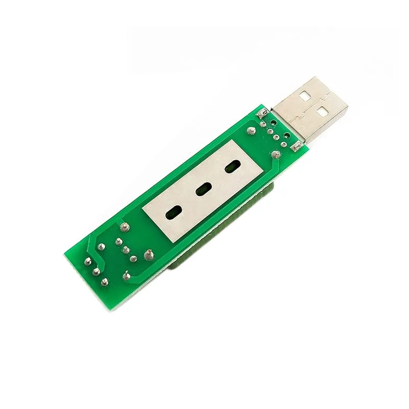 USB Mini Discharge Load Interface Resistor 2A/1A With Switch 1A Green LED 2A Red LED Module Testing Aging Resistor