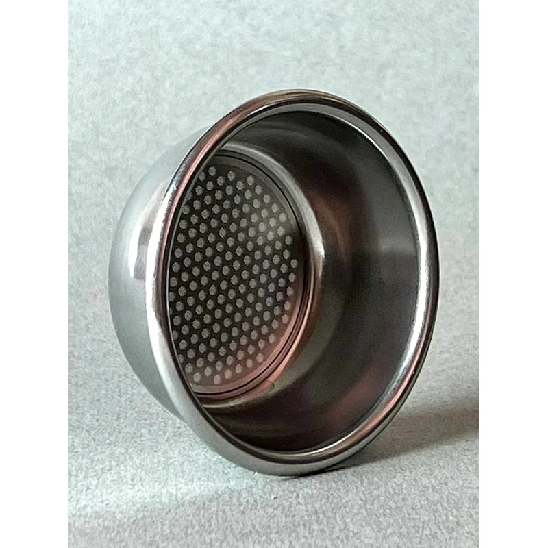 สําหรับเล่นตลกไมโครตะแกรงเครื่องชงกาแฟกึ่งอัตโนมัติชามผง 18-21 กรัมความหวานของรังผึ้ง