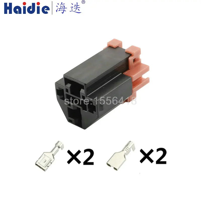 1-20sets 4pin auto plastic electric auto cable housing harness unsealed plug connector