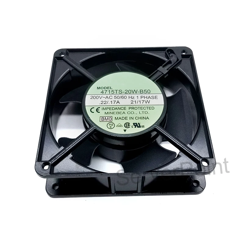 

Brand New For 4715TS-20W-B50 200V 50/60HZ 21/17W Server Square Cooling Fan