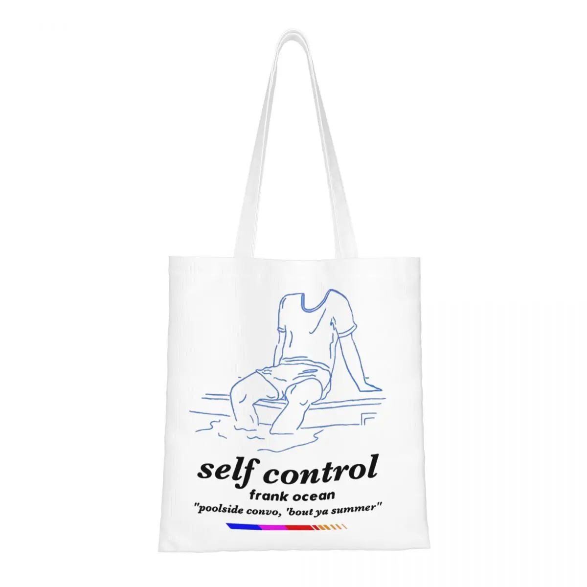 

Franks Oceans BLOND SELF Canvas Tote Bag Fashion Large Capacity Shopping Bag for Unisex Travel Bags