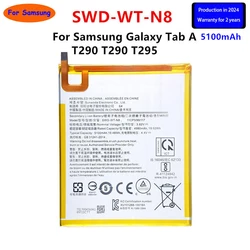 2024 years Brand New SWD-WT-N8 5100mAh High Quality Replacement  Battery For Samsung Galaxy Tab A 8.0 2019 SM-T290 T290 T295