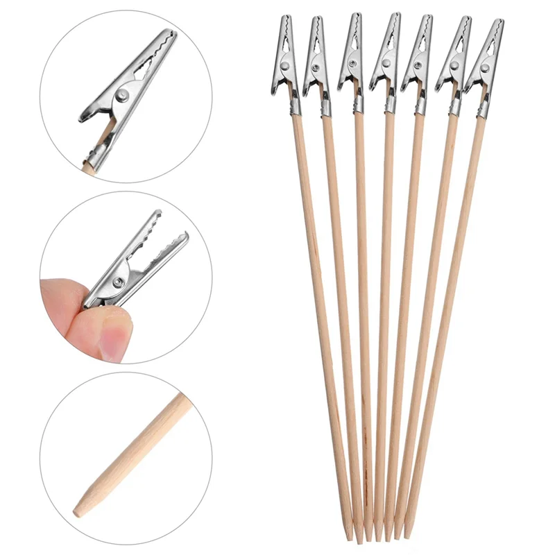 100 قطعة المشبك التمساح طويل الذيل التمساح كليب حامل صور حامل مذكرة كليب مذكرة ملاحظة كليب