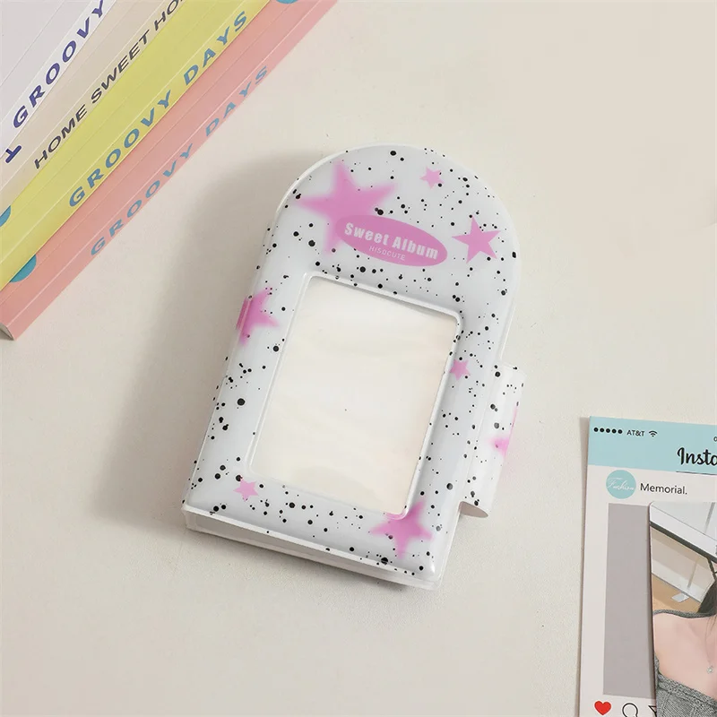 Kpop Binder 3 Inch Photo CardAlbum Photo Postcard Album Organizer Book Idol Collector Card Storage Card Photocards Holder