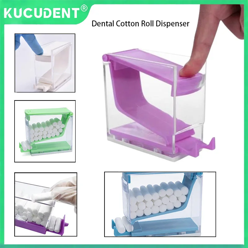 

Диспенсер для ватных рулонов, держатель-органайзер, пресс-тип, 4 цвета, коробка для стоматолога, фиксатор для поддельных зубов, уход за полостью рта, красота, здоровье