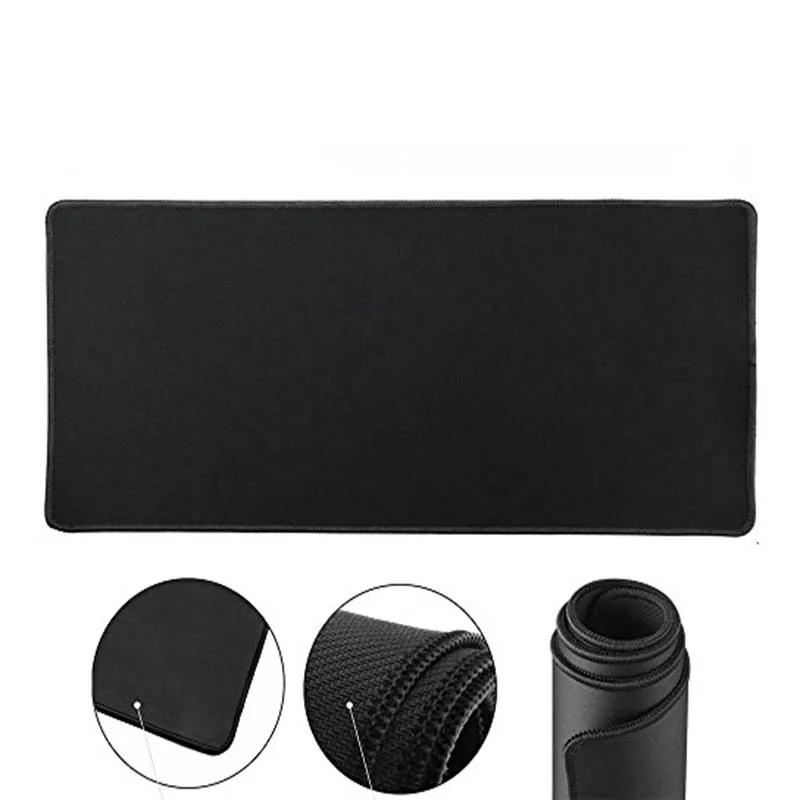 1200 X600X 3mm Black Mousepad Padding Mouse Mats Gaming Accessories Gamer Carpet Pad to Computer Desk Pad Office Pc Desk Gadgets