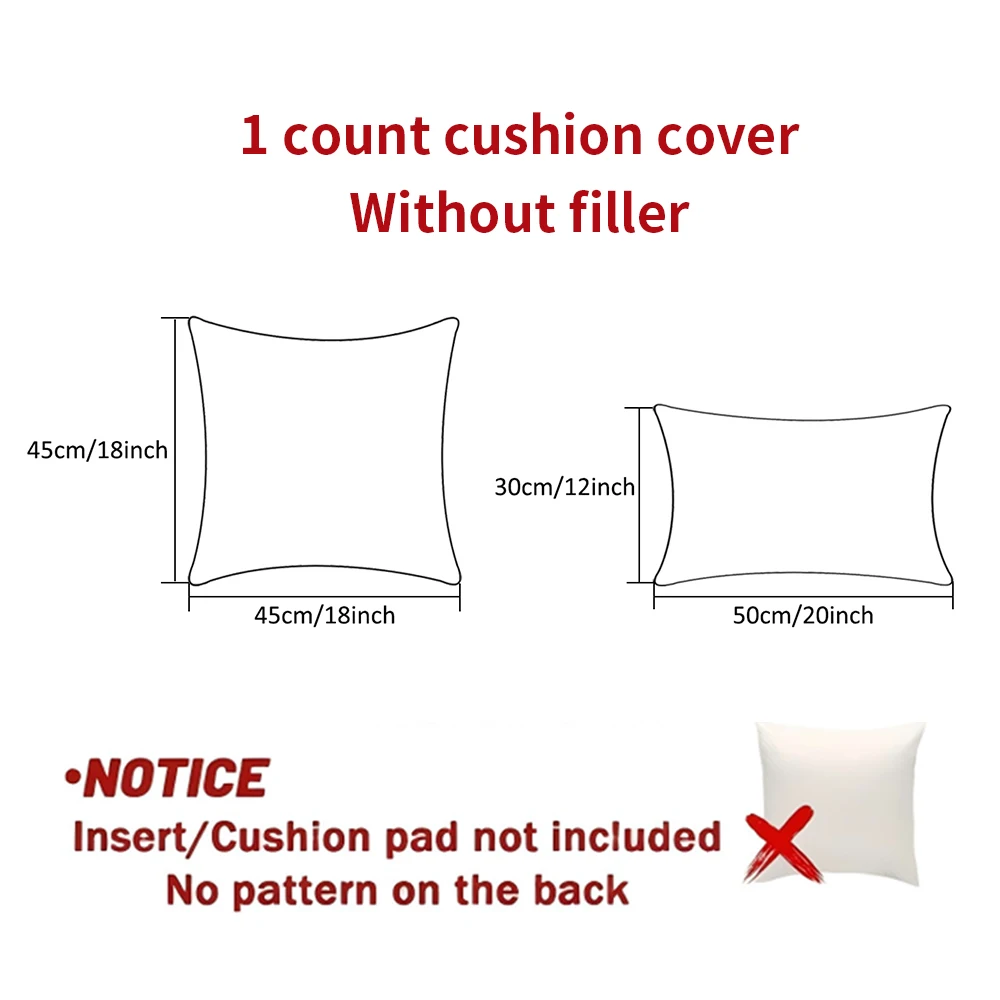 BUYNOW 1 Stück langer Plüsch-Kissenbezug mit Tiermuster, weicher, bequemer Kissenbezug, Heimdekoration für Sofa, Wohnzimmer, Kissenbezug – Detail 1