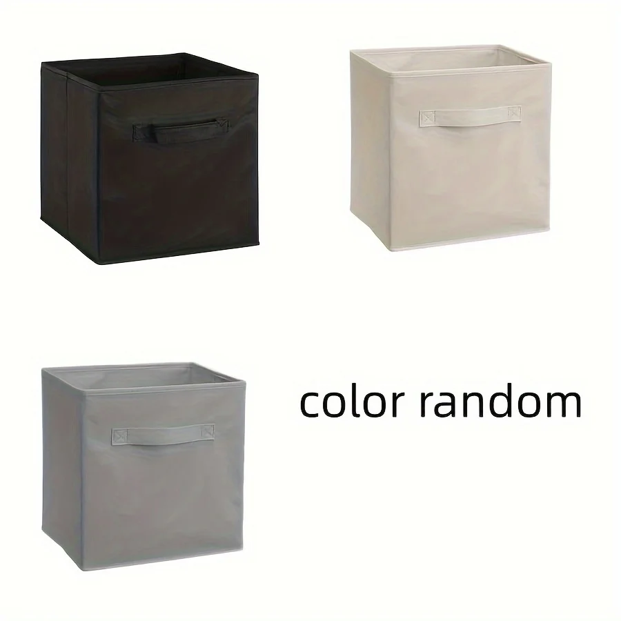Thicke Cardboard Support Square Wardrobe Storage Container Clothes Toy Uncovered Organizer Box Foldable Storage Cube Storage Box
