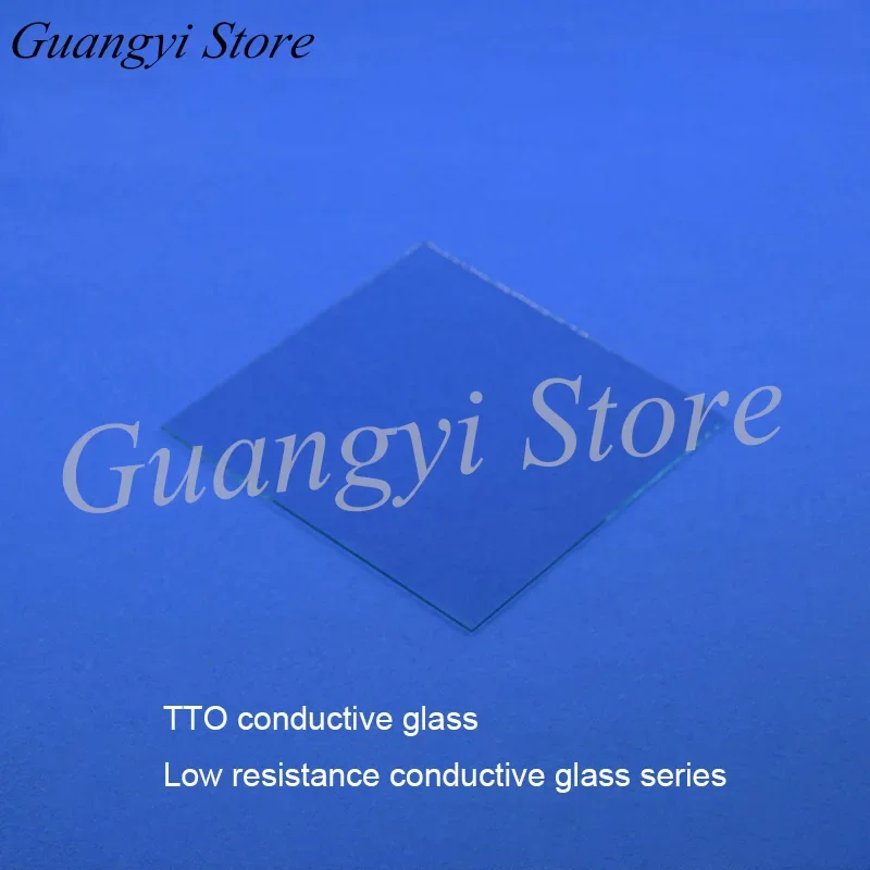 

Проводящее стекло ITO, квадратное сопротивление менее 7 Ом, 100*100*1,1 мм