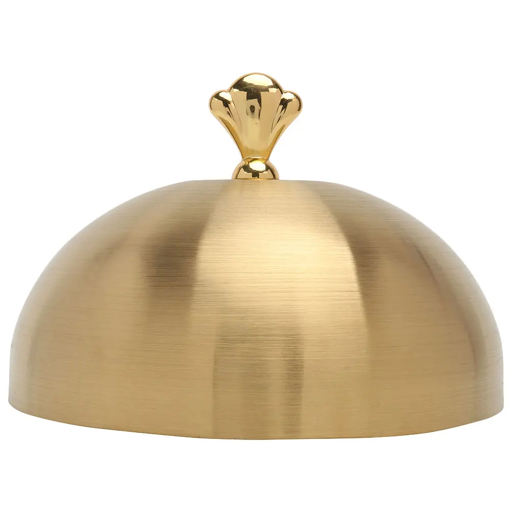 

Stainless Steel Steak Cover 20cm Thick Plate Dome Food Protector Splatter Guard BBQ Fresh Keeping Kitchen Supply