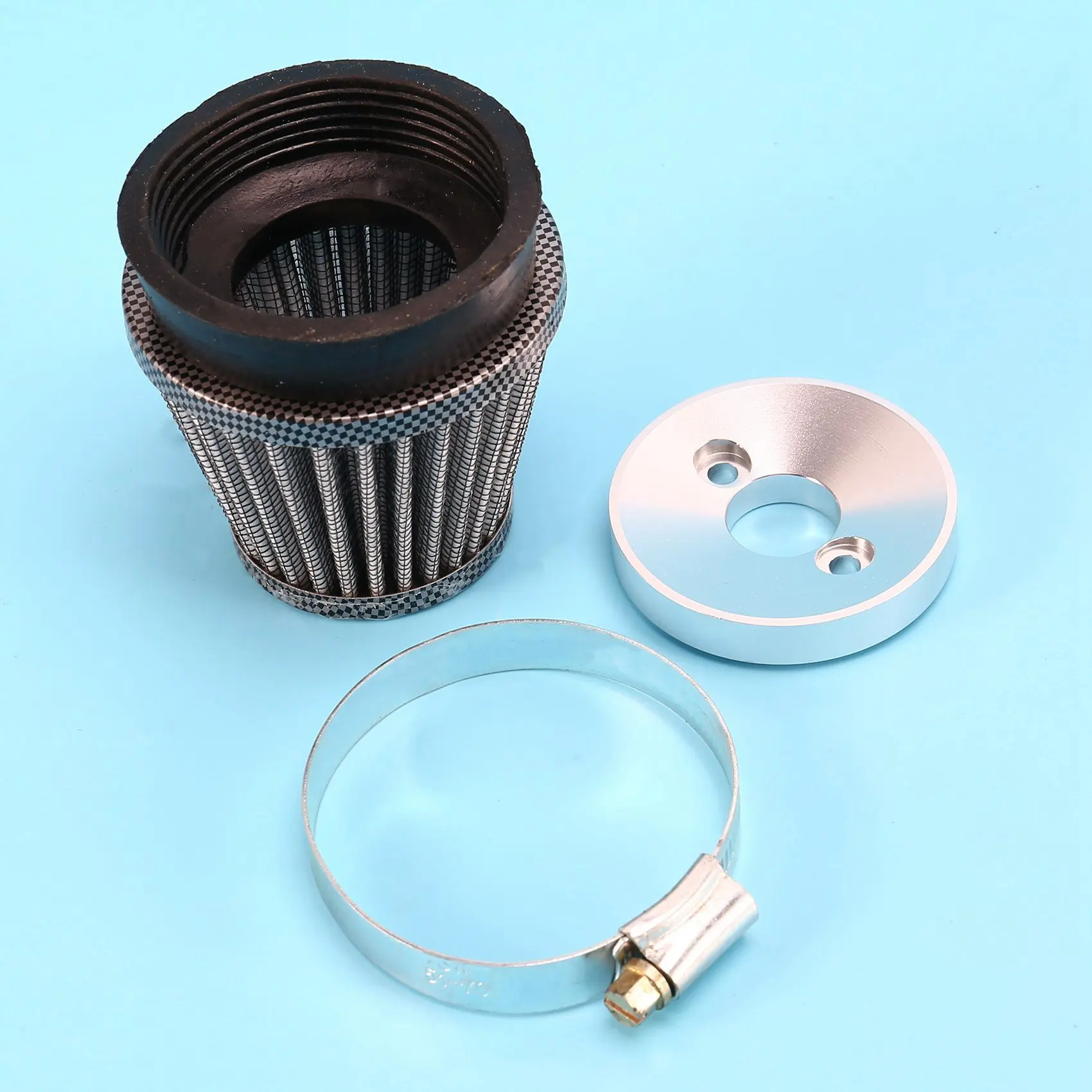 Metal Air Filter Fit for Zenoah CY 23Cc 26Cc 29Cc 30.5Cc 32Cc 45Cc Engines for 1/5 HPI Km Baja 5B 5T 5SC Rc Car Parts