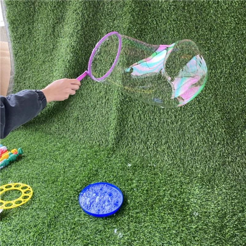 Adereços de corda de bolha de múltiplas combinações-vara de bolha escalável círculo de bolha adereços de desempenho brinquedo de festa ao ar livre para todos