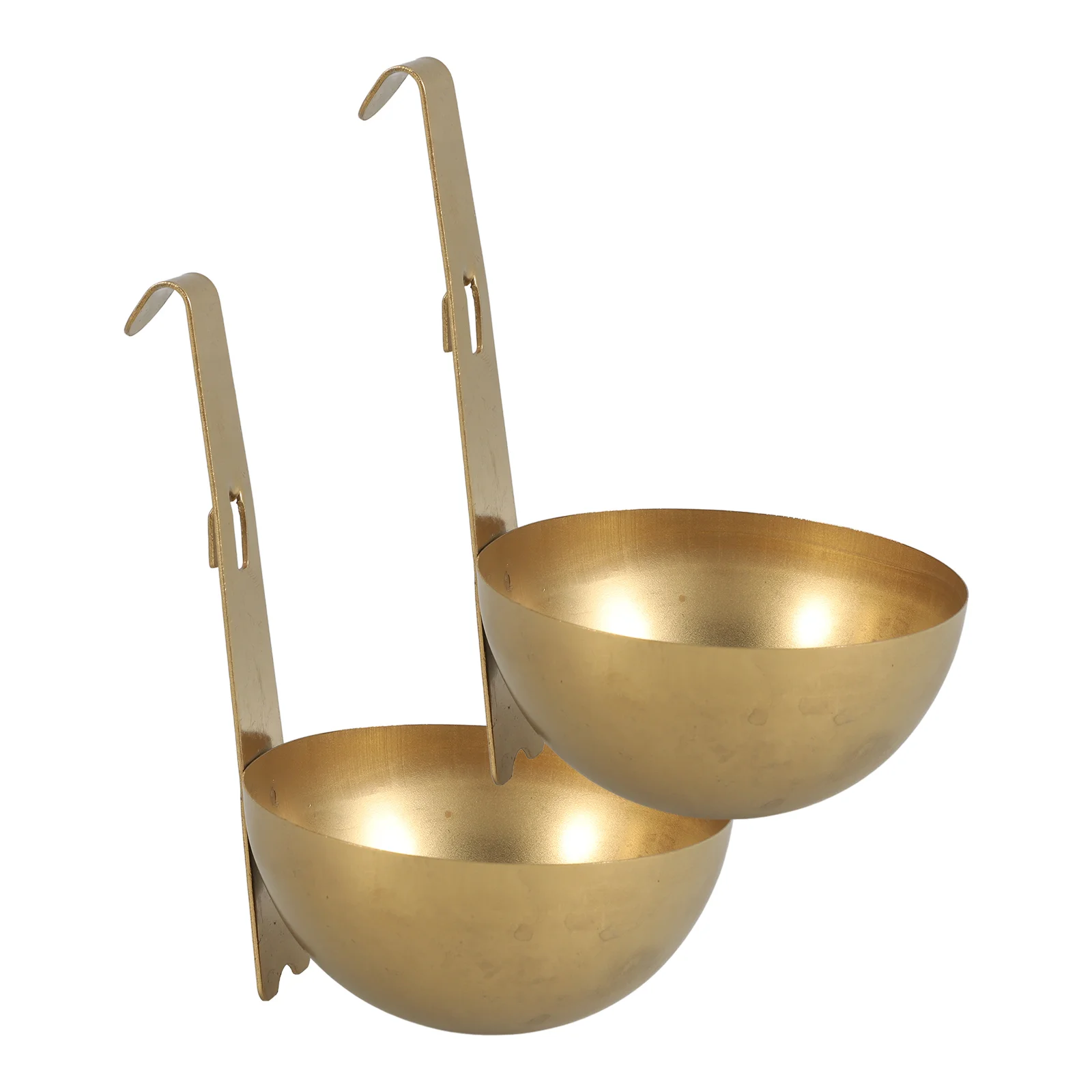 

2pcs Metal Egg Boiler For Eggs Stainless Steel Egg Maker Spoon Kitchen Gadget For Boiled Eggs Poached Egg Cooker Egg Poacher