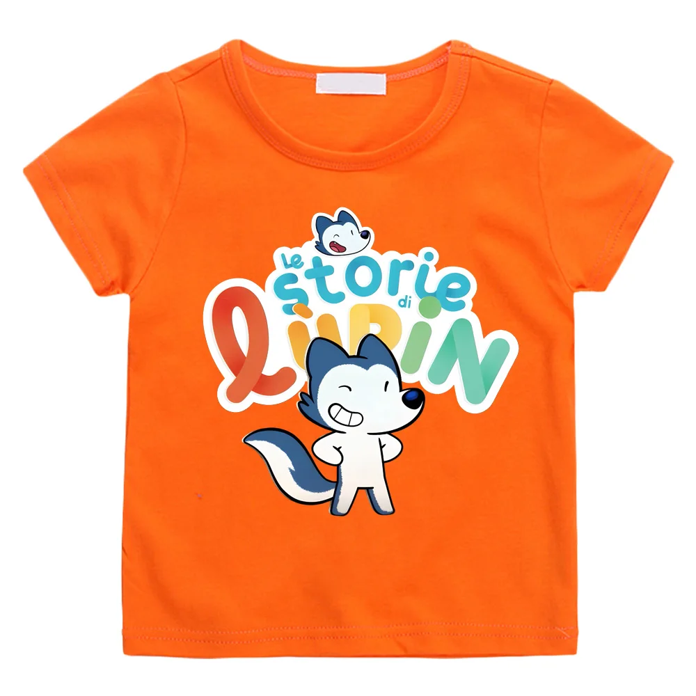 

Lupin'sTales Tv Show Cartoon Kids T Shirt Girls Summer Tops Baby Boys Clothes Funny Children Sleeve Kawaii T-shirt Camisetas