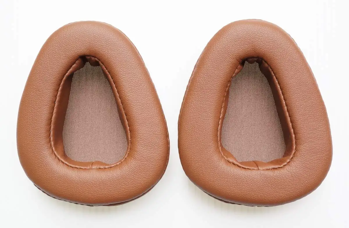 Replacement Ear Pads Leatherteet Cushion Repair Parts Compatible with Skullcandy Aviator ROC Nation Mic3 Brown (Brown)