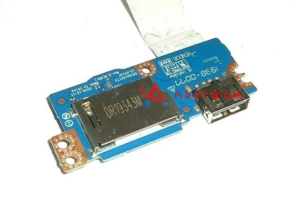 Oryginał dla Dell Inspiron 3583/Vostro osiągnąć 3583 USB/czytnik kart c4nn1 CN-0C4NN1 0C4NN1 LS-G711P testowany szybka wysyłka