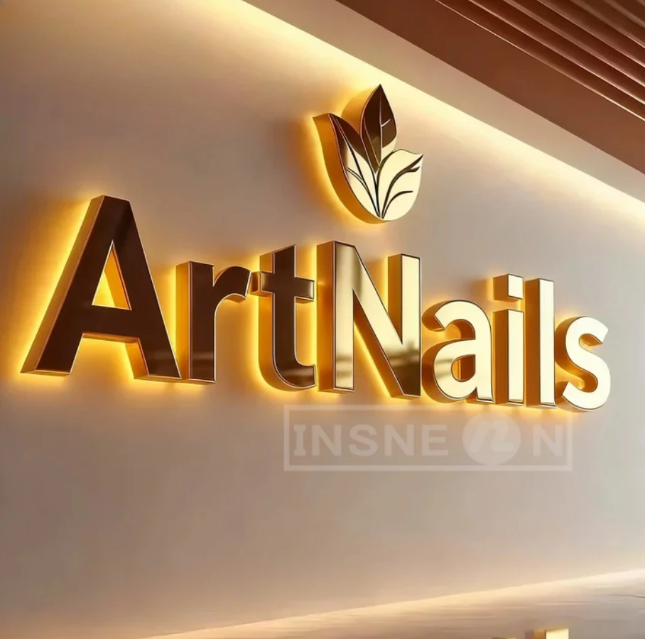 

Декоративные буквы, светодиодные буквы, неоновые светящиеся вывески, этикетки с логотипом De Restaurant, акриловый металлический гараж, роскошная брендовая реклама на заказ