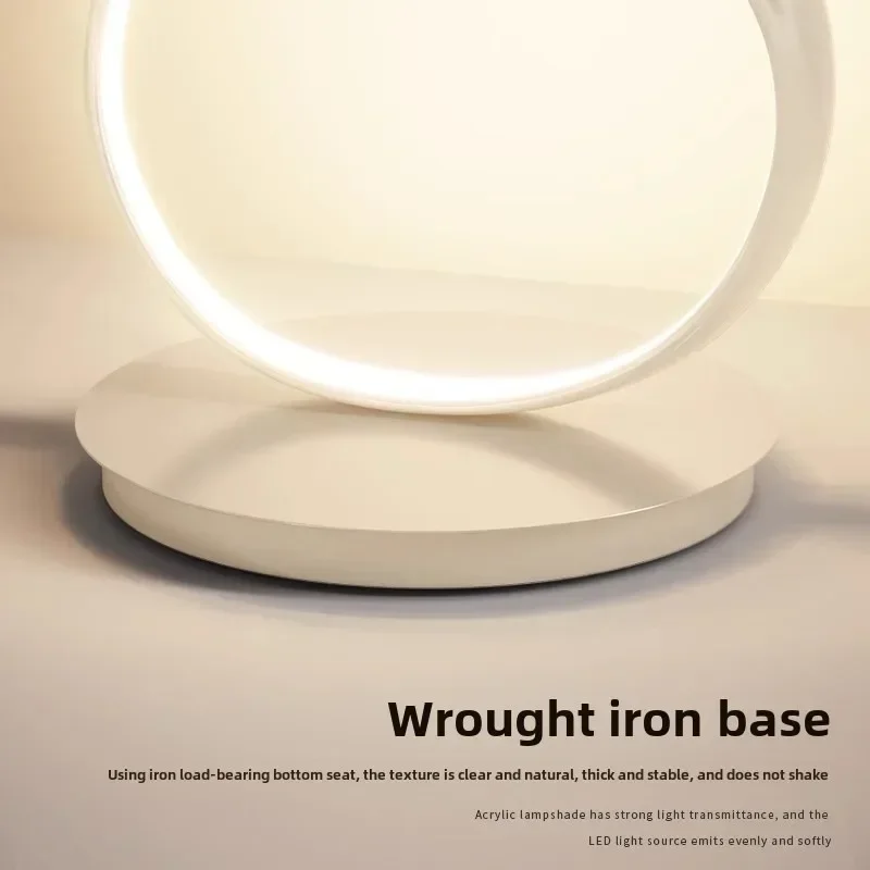 الشمال الحديثة بسيطة غرفة المعيشة أريكة غرفة نوم السرير العمودي الجدول ضوء مصباح أرضي #4