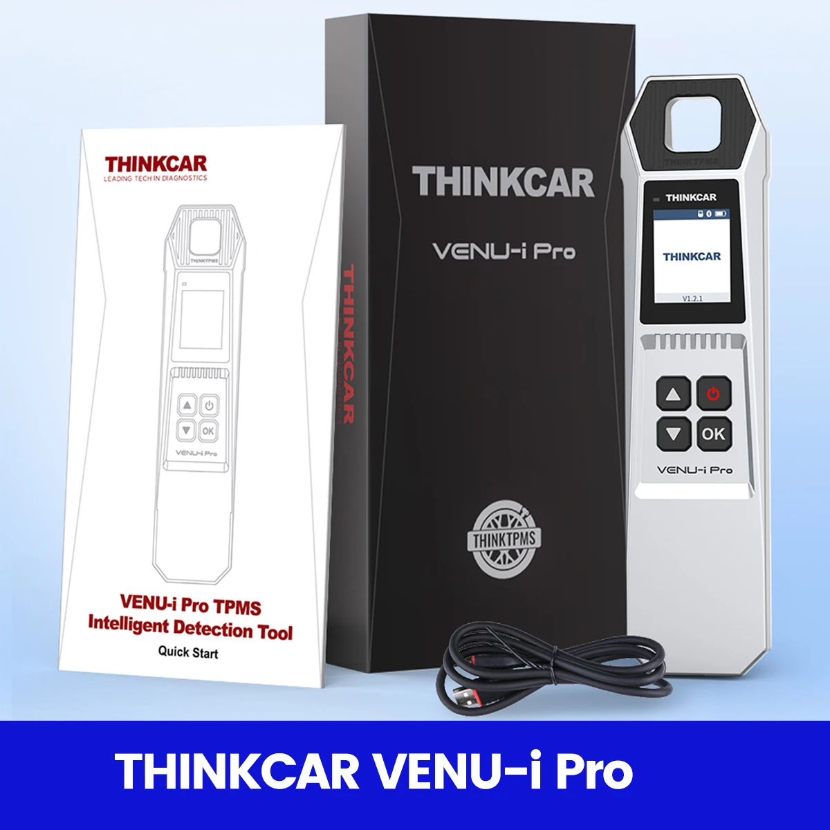 THINKCAR VENU- i Pro TPMS Autobandenspanning Diagnostisch Hulpmiddel Automotive TPMS Sensor Activator Programmeren Leren - afbeelding 1