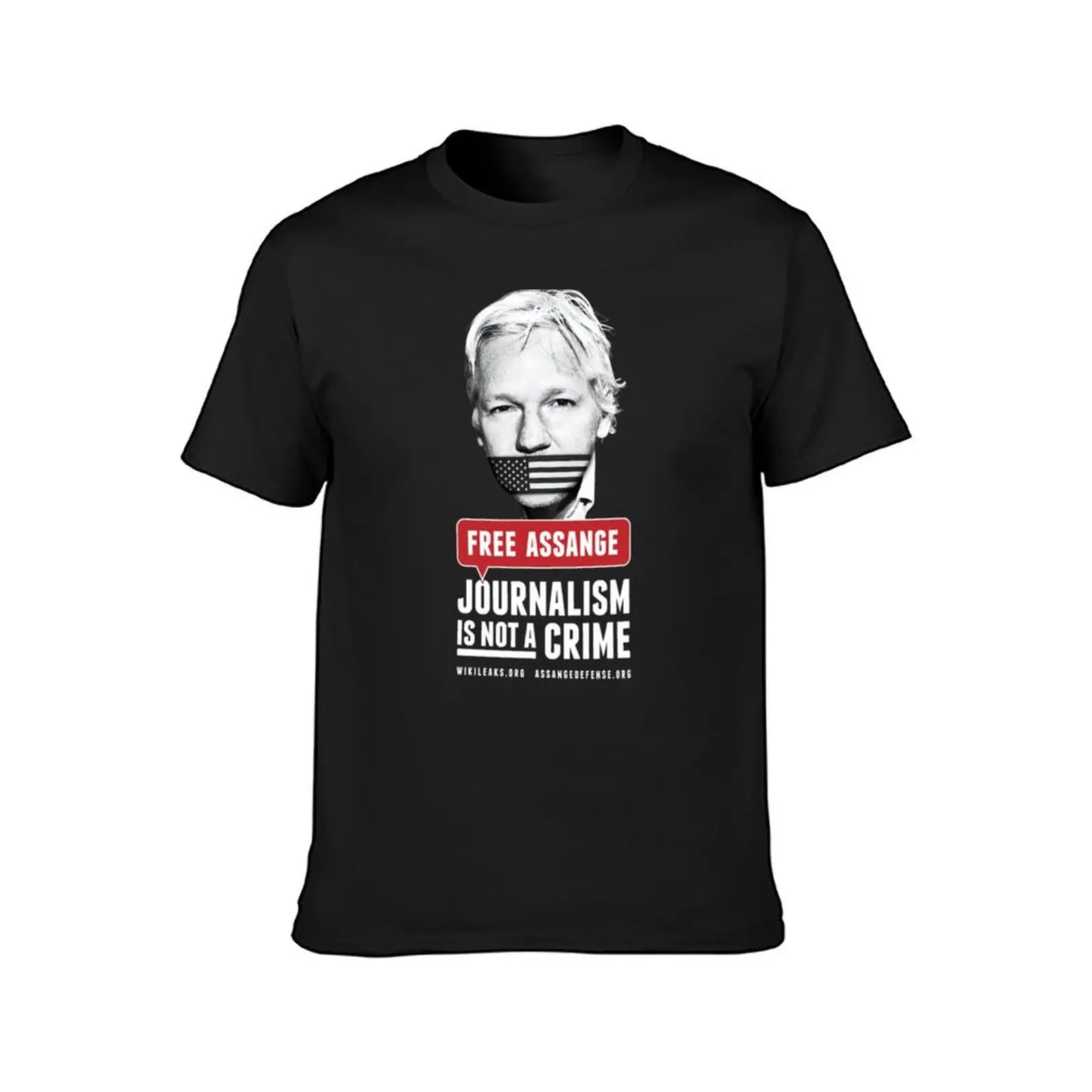 Assange - Billboard T-Shirt blanks customs graphics heavyweight t shirts for men