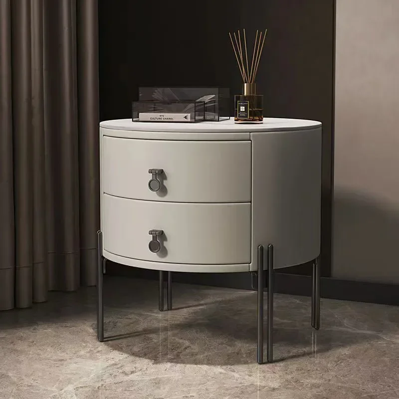 Bedside Tables Elegance Nightstands Smooth Table Economy Luxury Bedroom Fruniture Side Bed Cabinet Night Headboards Modern Stand