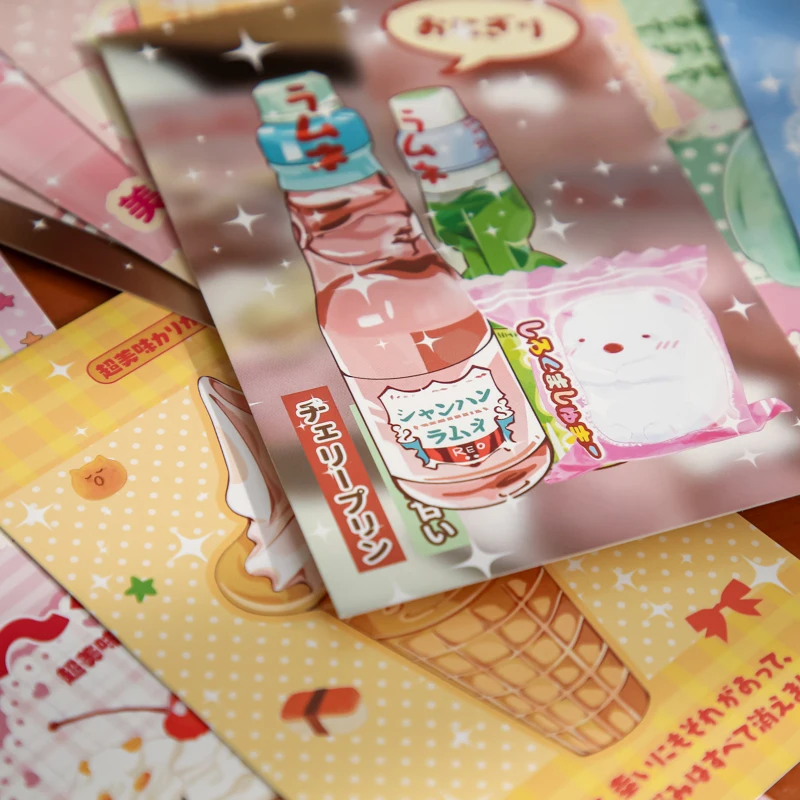 30 ورقة/صندوق ريترو خمر مخزن تحت عنوان محاصر بطاقات بريدية السفر بطاقات تذكارية حساب اليد أجهزة الكمبيوتر المحمولة ورق بطاقة الزخرفية