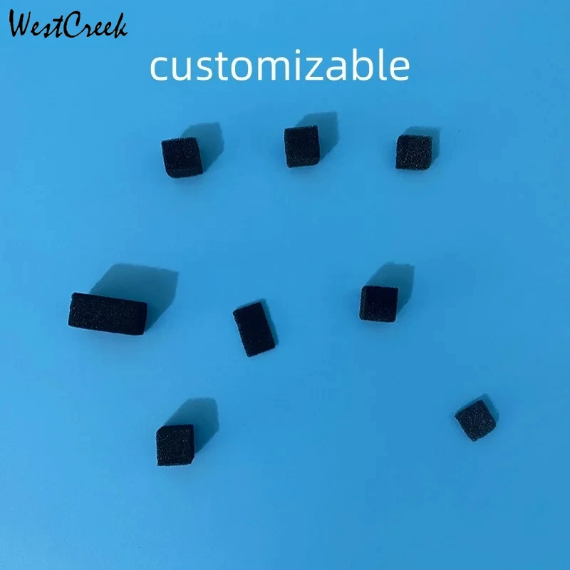 WESTCREEK 1pc/100ppi GC mesh glass carbon  RVC electrode/laboratory foam carbon can be customized