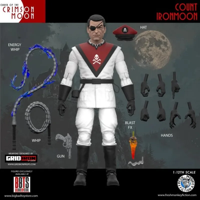 Fresh Monkey 1/12 Hawk Team Scarlet Moon Wave 1 Crimson Moon Legion General Cavalry Etc. Poseable Action Figures Collectible