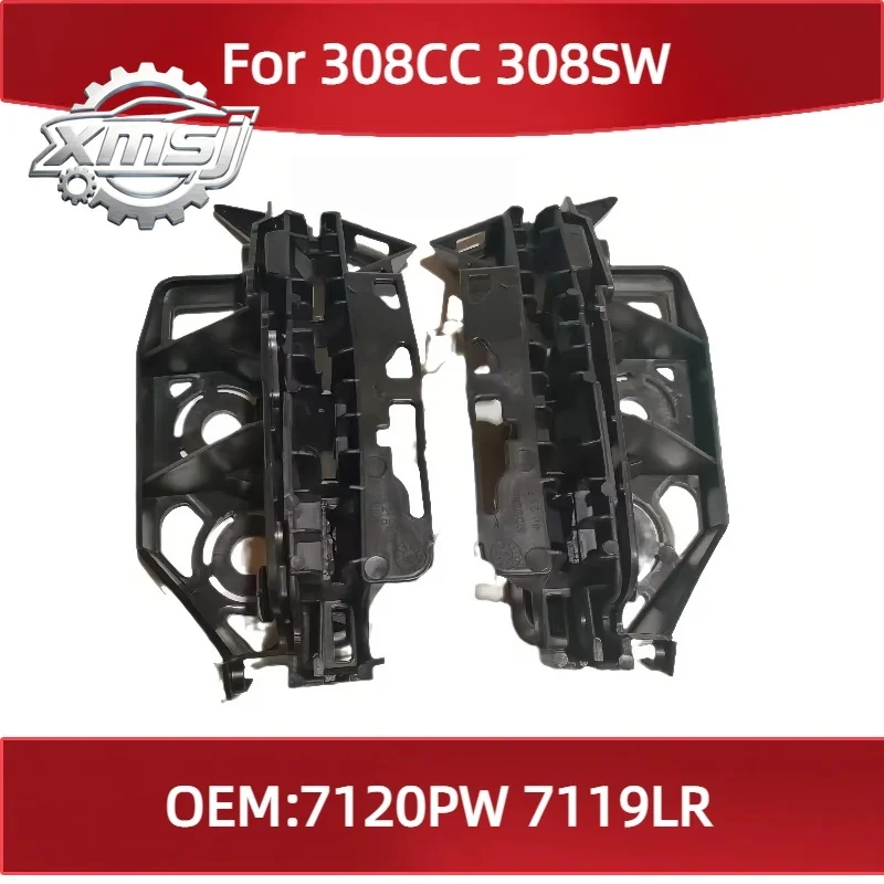

7120PW 7119LR para Peugeot 308CC 308SW soporte de parachoques delantero guardabarros delantero Clip fijo