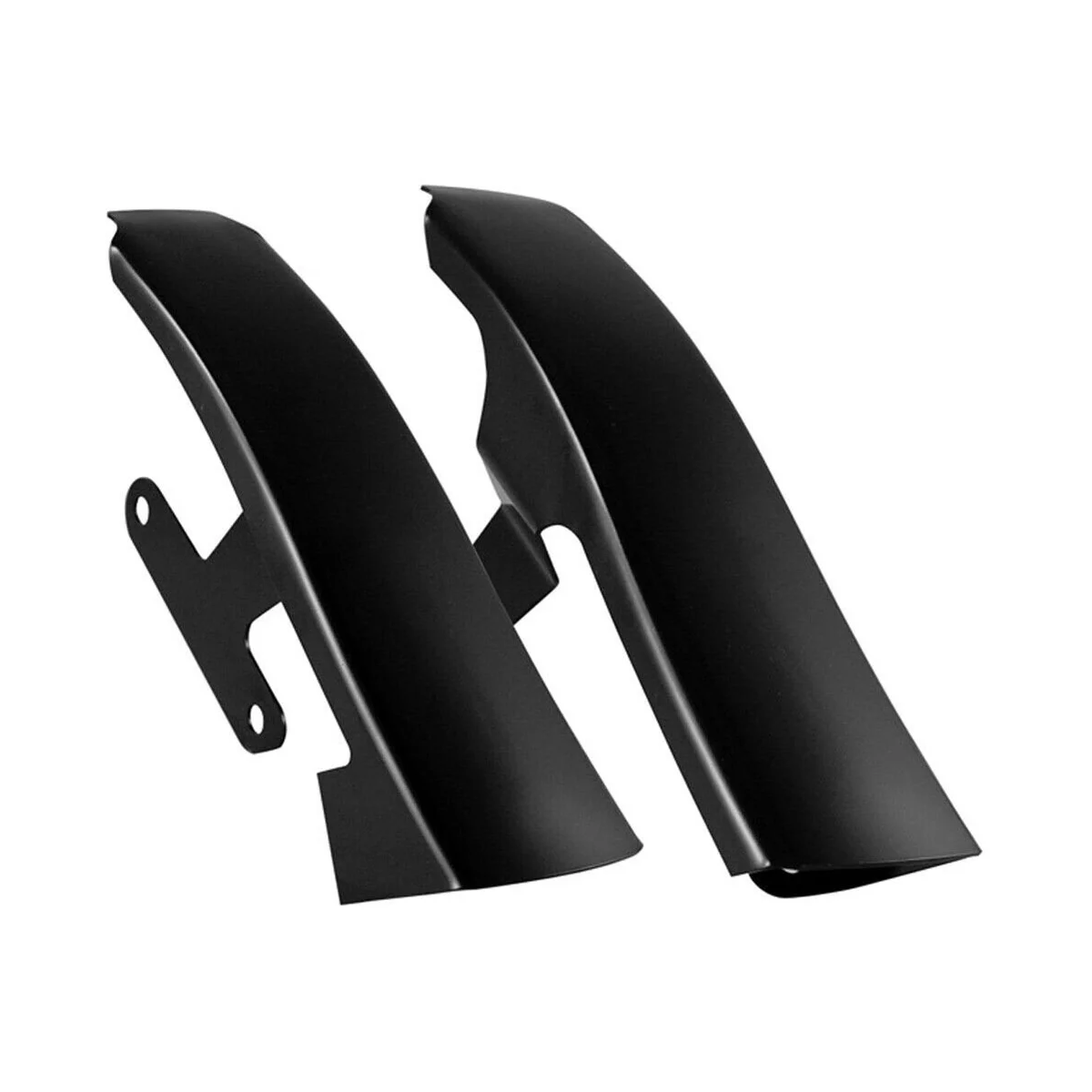 

1Pair Motorcycle Rear Fender Bracket Saddlebag Filler Panels for Harley Touring Electra Street Road Glide King 09-13,A