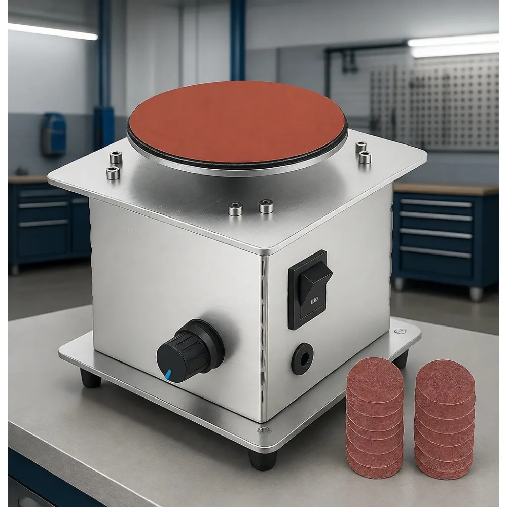 

Компактная 4-дюймовая дисковая шлифовальная машина с регулируемой скоростью 0-6000 об/мин, с функцией прямого и обратного вращения, для деревообработки и DIY