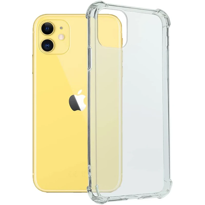 حافظة مضادة للصدمات لهاتف آيفون 16E 16 15 14 13 12 11 Pro Max حافظة شفافة رفيعة للغاية من السيليكون الناعم لهاتف أبل 13 12 Mini 15 Plus #2