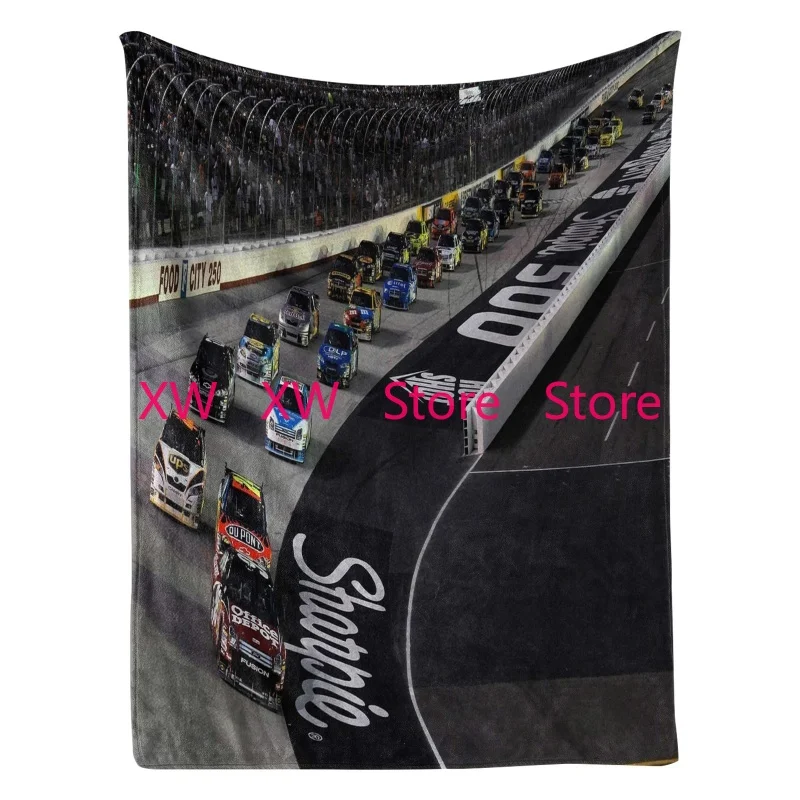 

Vintage F1 Monaco Modern Fashion Racing Sports Car Photo Flannel Blanket Beach Towel Nap Shawl