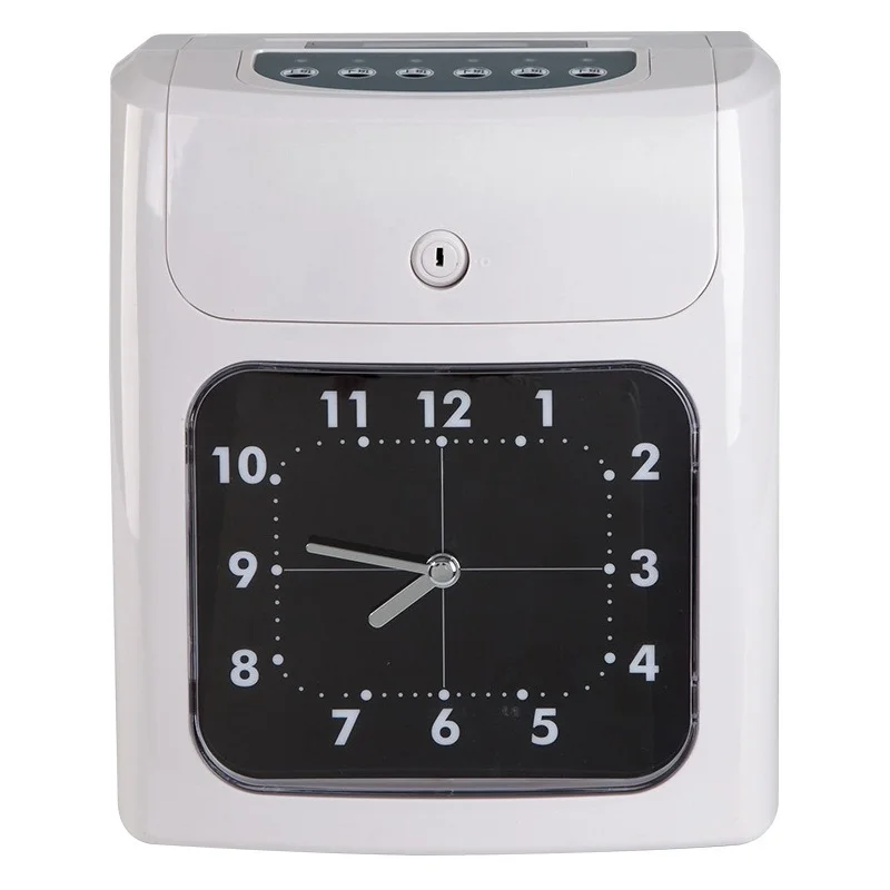 

Power outage smart clock in machine, employee commute sign-in machine