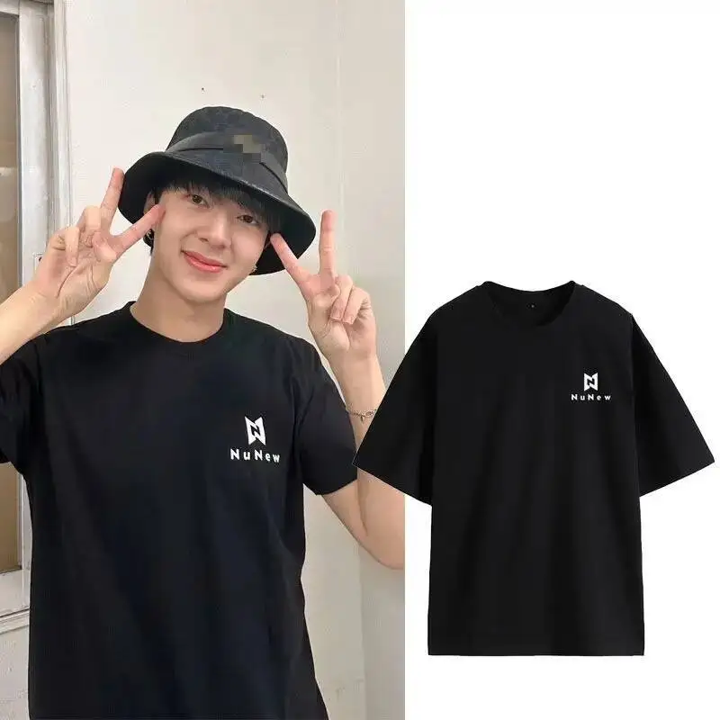 Тайская драма Cutie Pie CutiePieSeries NuNew ZeeNunew ZeeNew Костюм повседневная свободная студенческая футболка с короткими рукавами подарок