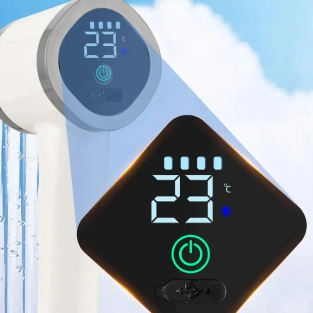 Self-priming Portable Shower Adjustable Massage Bubble Rechargeable Shower Battery Powered Outdoor Shower Car Washing